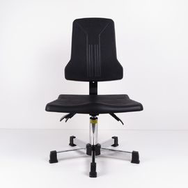 Chiny BIFMA X5.1 Wygodne, ergonomiczne krzesła ESD w czarnym poliuretanie fabryka