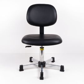 Ekonomiczna skóra syntetyczna ESD Bezpieczne krzesła Średnia wysokość siedziska, antystatyczny stołek