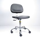 Krzesła do pomieszczeń czystych z poliuretanu ESD Łatwe do czyszczenia Regulowana wysokość Czarny kolor dostawca
