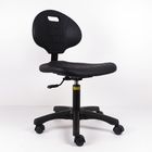 Krzesła Cleanroom z poliuretanu ESD z oparciem, krzesła ESD Safe Lab dostawca