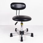 Krzesła laboratoryjne Ergonomiczne ergonomiczne stołki laboratoryjne Syntetyczna skóra lub tkanina pokryta dostawca