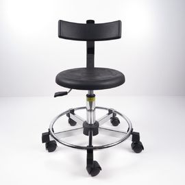 Chiny dobra jakość Przemysłowe ergonomiczne krzesła ESD oszczędzają miejsce dzięki pierścieniowi 2 regulacjom on obroty