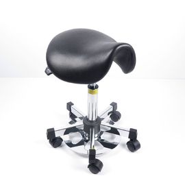 Chiny Ergonomiczne krzesła z poliuretanu ESD Obrotowy stołek siodłowy Regulowany kąt siedzenia fabryka