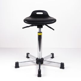 Antystatyczna pianka PU ESD Krzesła Cleanroom 5-gwiazdkowy Stołek barowy Fixed Glides