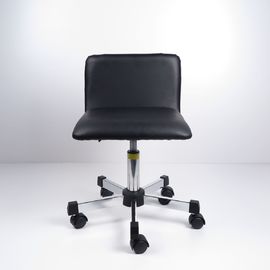 Chiny Czarne krzesła tapicerowane z winylu ESD stosowane w przemyśle elektronicznym fabryka