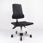 BIFMA X5.1 Wygodne, ergonomiczne krzesła ESD w czarnym poliuretanie dostawca