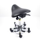Ergonomiczne krzesła z poliuretanu ESD Obrotowy stołek siodłowy Regulowany kąt siedzenia dostawca