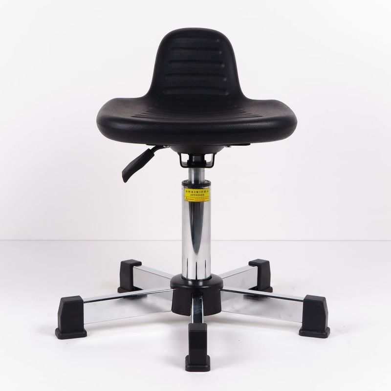 Linia produkcyjna Ergonomiczne krzesła ESD Materiał poliuretanowy, antystatyczny stolec dostawca